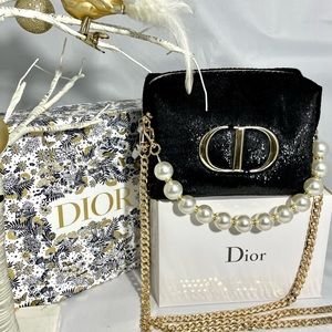 Dior make up cosmetic pouch